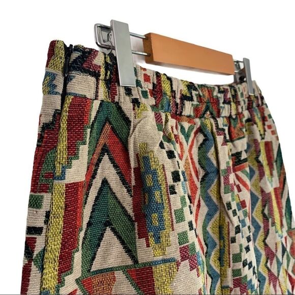 Solitaire by Ravi Khosla NWT Tribal Print Skirt - Picture 6 of 6